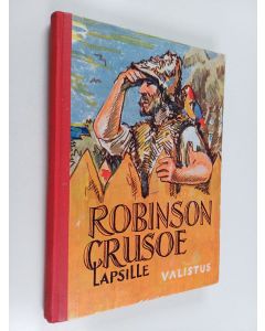 Kirjailijan Eero Salola käytetty kirja Robinson Crusoe lapsille