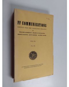 Kirjailijan Uno Harva käytetty kirja FF Communications vol LX 2 n:o 142 : Die religiösen vorstellungen der mordwinen