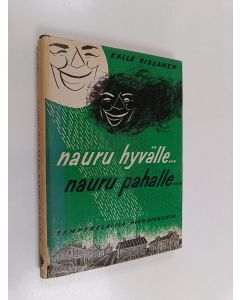 Kirjailijan Kalle Rissanen käytetty kirja Nauru hyvälle, nauru pahalle : Tamperelaisia pienoiskuvia vuosisadan taitteen ajoilta