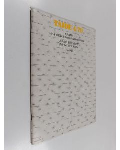 käytetty teos Taide 4/79