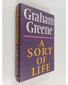 Kirjailijan Graham Greene käytetty kirja A Sort of Life