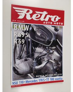 käytetty teos Retro auto moto n:o 58