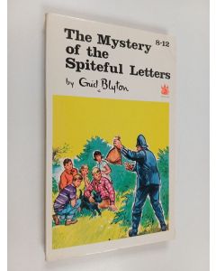 Kirjailijan Enid Blyton käytetty kirja The Mystery of the Spiteful Letters