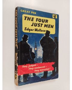 Kirjailijan Edgar Wallace käytetty kirja The Four Just Men