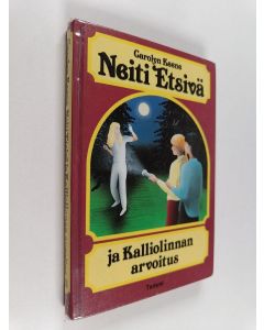 Kirjailijan Carolyn Keene käytetty kirja Neiti Etsivä ja Kalliolinnan arvoitus