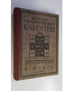 käytetty kirja Kansanvalistusseuran kalenteri 1947