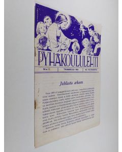 Kirjailijan T. J. Vauramo käytetty teos Pyhäkoululehti 1/1956