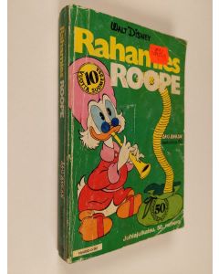 Kirjailijan Walt Disney käytetty kirja Rahamies Roope