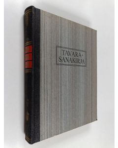 käytetty kirja Tavarasanakirja