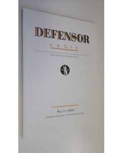 käytetty kirja Defensor legis n:o 5/2006