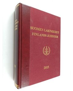 käytetty kirja Suomen lakimiehet 2015 = Finlands jurister 2015