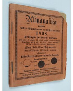 käytetty teos Almanakka wuodelle jälkeen Wapahtajamme Kristuksen syntymän 1898