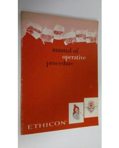 käytetty kirja Manual of operative procedure
