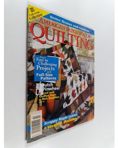 käytetty teos American patchwork & quilting 10/1998
