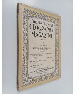 käytetty kirja The national geographic magazine May 1921