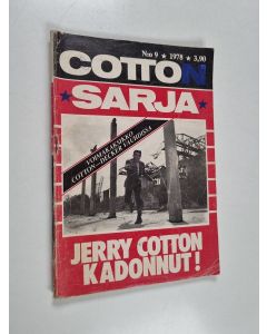 käytetty teos Cottonsarja 9/1978 : Jerry Cotton kadonnut!