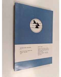 Kirjailijan Reino Kero käytetty kirja Migration from Finland to North America in the years between the United States Civil War and the First World War