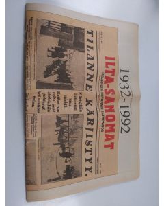 käytetty teos Ilta-Sanomat 1932-1992 : Ilta-Sanomat 60 vuotta