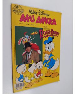 Kirjailijan Walt Disney käytetty teos Aku Ankka 49/1988