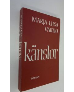 Kirjailijan Marja-Liisa Vartio käytetty kirja Känslor