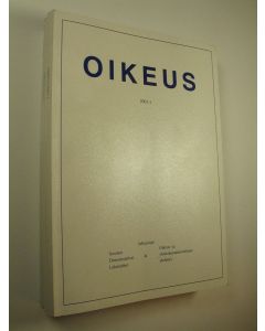 käytetty kirja Oikeus, 1-4/2001