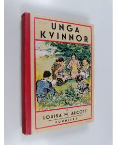 Kirjailijan Louisa M. Alcott käytetty kirja Unga kvinnor