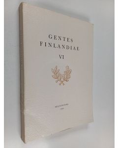 käytetty kirja Gentes Finlandiae 6