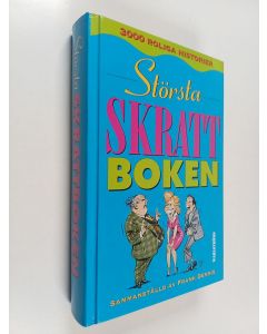Kirjailijan Frank Dennis käytetty kirja Största skrattboken