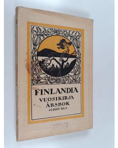 käytetty kirja Finlandia vuosikirja 1920-21 = Årsbok