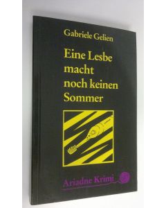 Kirjailijan Heinz Ludwig Arnold käytetty kirja Eine Lesbe macht noch keinen Sommer