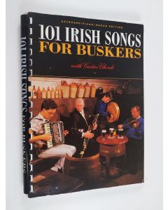 Kirjailijan Wise Publications käytetty teos 101 Irish Songs For Buskers with quitar chords