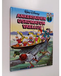 Kirjailijan Walt Disney käytetty kirja Ankeriaiden uskomaton vaellus
