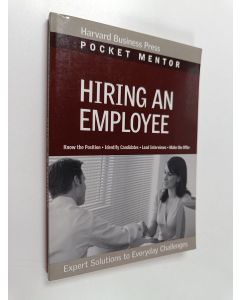 käytetty kirja Hiring an Employee - Expert Solutions to Everyday Challenges