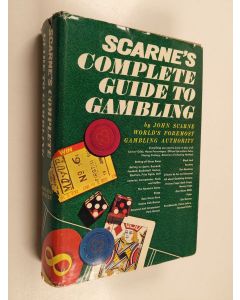 Kirjailijan John Scarne käytetty kirja Scarne's complete guide to gambling