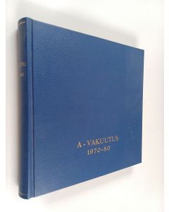 käytetty kirja A-vakuutus 1970-80