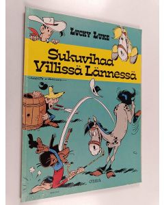 Kirjailijan Morris käytetty kirja Sukuvihaa Villissä Lännessä