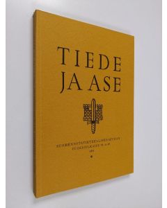 käytetty kirja Tiede ja ase N:o 49 : Suomen sotatieteellisen seuran vuosijulkaisu