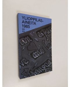 käytetty kirja Ylioppilasaineita 1985