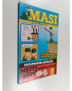 Kirjailijan Mort Walker käytetty teos Masi 4/1985