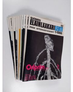 käytetty teos Suomen eläinlääkärilehti vuosikerta 1986 (1-13)