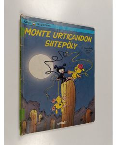 Kirjailijan Franquin käytetty kirja Monte Urticandon siitepöly