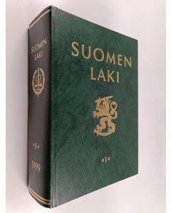 käytetty kirja Suomen laki 1999 : Osa 1