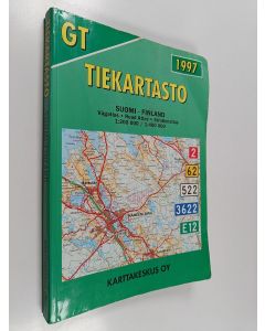 käytetty kirja GT tiekartasto 1997 : Suomi = Finland
