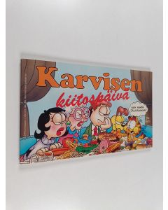 Kirjailijan Jim Davis käytetty kirja Karvisen kiitospäivä
