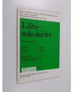 Tekijän Pertti ym. Virtaranta  käytetty kirja Näytteitä uralilaisista kielistä