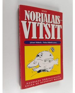 Kirjailijan Juhani ym. Mäkelä käytetty kirja Norjalaisvitsit