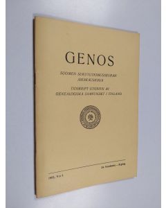 käytetty teos Genos 4/1963