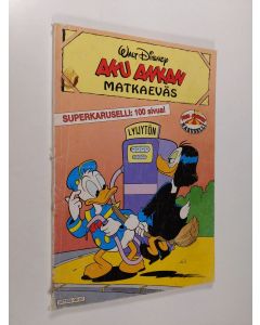Kirjailijan Walt Disney käytetty kirja Aku Ankan matkaeväs