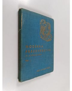 Kirjailijan Hjalmar Dahl käytetty kirja Moderna pressverktyg 1