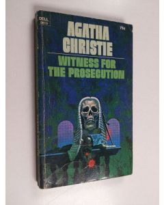 Kirjailijan Agatha Christie käytetty kirja Witness for the Prosecution
